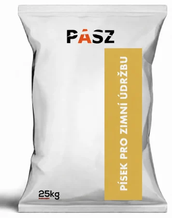 Písek pro zimní údržbu 25 kg pytle
