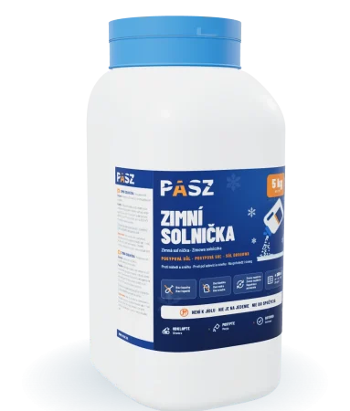 Posypová sůl Zimní solnička 5 kg – dóza se sítkem